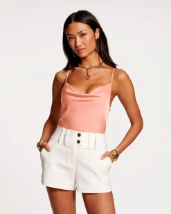 Online Ramy Brook Abigail Cowl Neck Tank Top