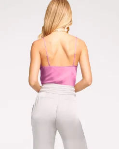 Online Ramy Brook Abigail Cowl Neck Tank Top