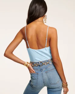 Online Ramy Brook Abigail Cowl Neck Tank Top