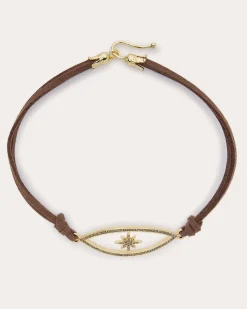 Fashion Ramy Brook Adale Suede Choker Necklace Brown