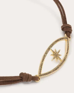Fashion Ramy Brook Adale Suede Choker Necklace Brown