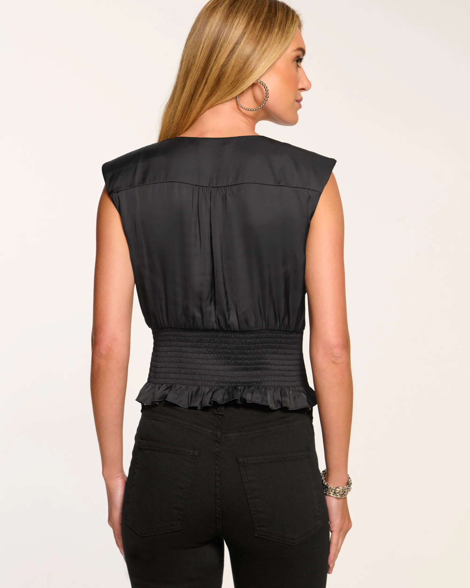 Hot Ramy Brook Adeline V-Neck Corset Top