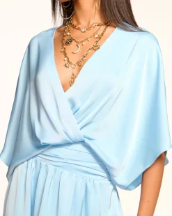Discount Ramy Brook Adiel Wrap Midi Dress