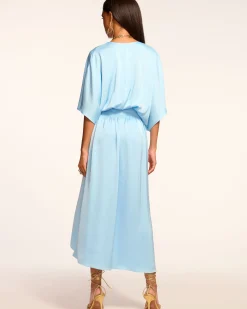 Discount Ramy Brook Adiel Wrap Midi Dress