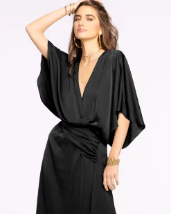 Discount Ramy Brook Adiel Wrap Midi Dress