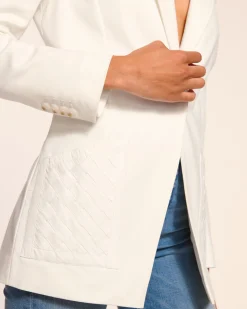 Discount Ramy Brook Andrenetta Cotton Blazer