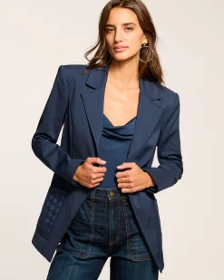 Discount Ramy Brook Andrenetta Cotton Blazer