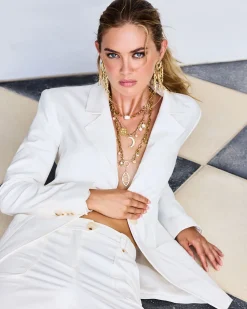 Discount Ramy Brook Andrenetta Cotton Blazer