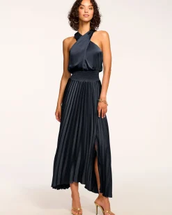 Hot Ramy Brook Arina Halter Maxi Dress