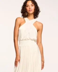 Hot Ramy Brook Arina Halter Maxi Dress