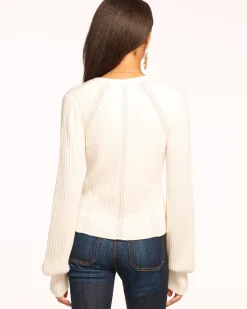 Sale Ramy Brook Aurinda V-Neck Sweater