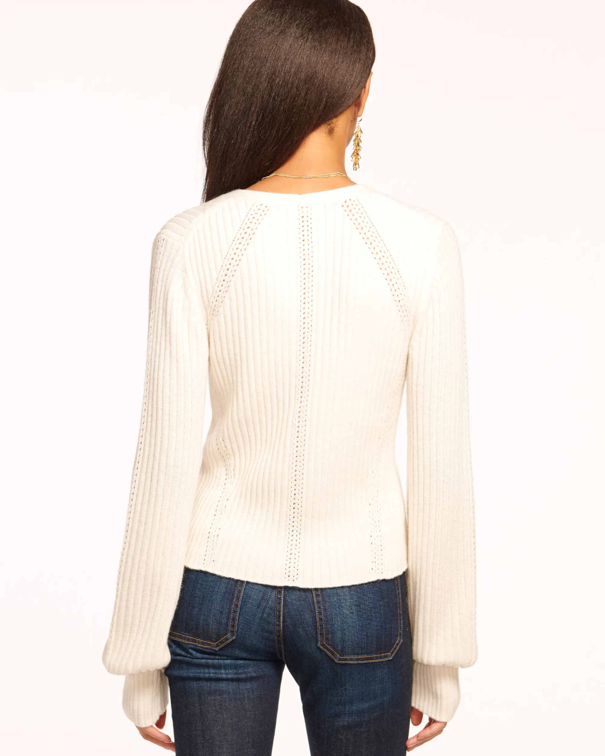 Sale Ramy Brook Aurinda V-Neck Sweater