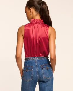 Hot Ramy Brook Ayana Silk Tank Top