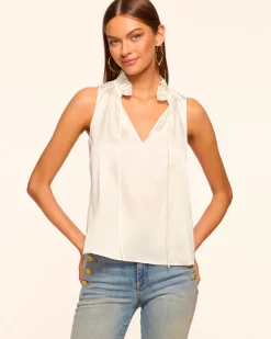 Hot Ramy Brook Ayana Silk Tank Top