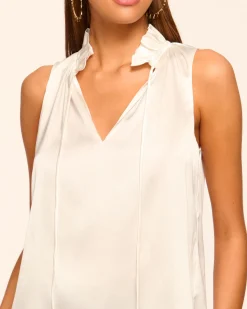 Hot Ramy Brook Ayana Silk Tank Top
