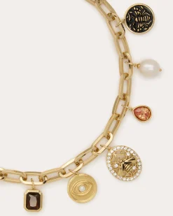 Discount Ramy Brook Bellamy Charm Necklace Gold
