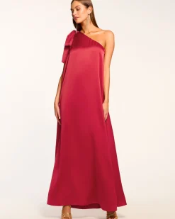 Hot Ramy Brook Benita One-Shoulder Gown