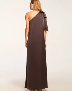Hot Ramy Brook Benita One-Shoulder Gown