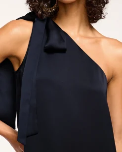 Hot Ramy Brook Benita One-Shoulder Gown