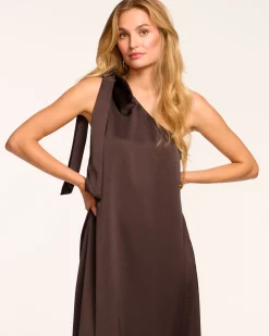 Hot Ramy Brook Benita One-Shoulder Gown