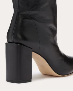 Discount Ramy Brook Bo Leather Heeled Boots Black