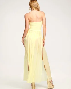New Ramy Brook Calista Coverup Maxi Dress