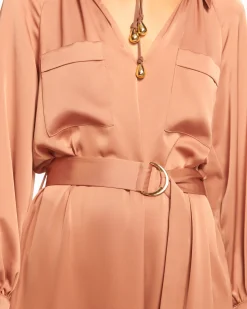 Clearance Ramy Brook Cecilia Belted Midi Dress