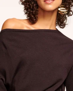 Discount Ramy Brook Chance Wool Off-The-Shoulder Sweater