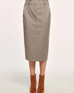 Sale Ramy Brook Clarissa Midi Skirt Pinotphoenix