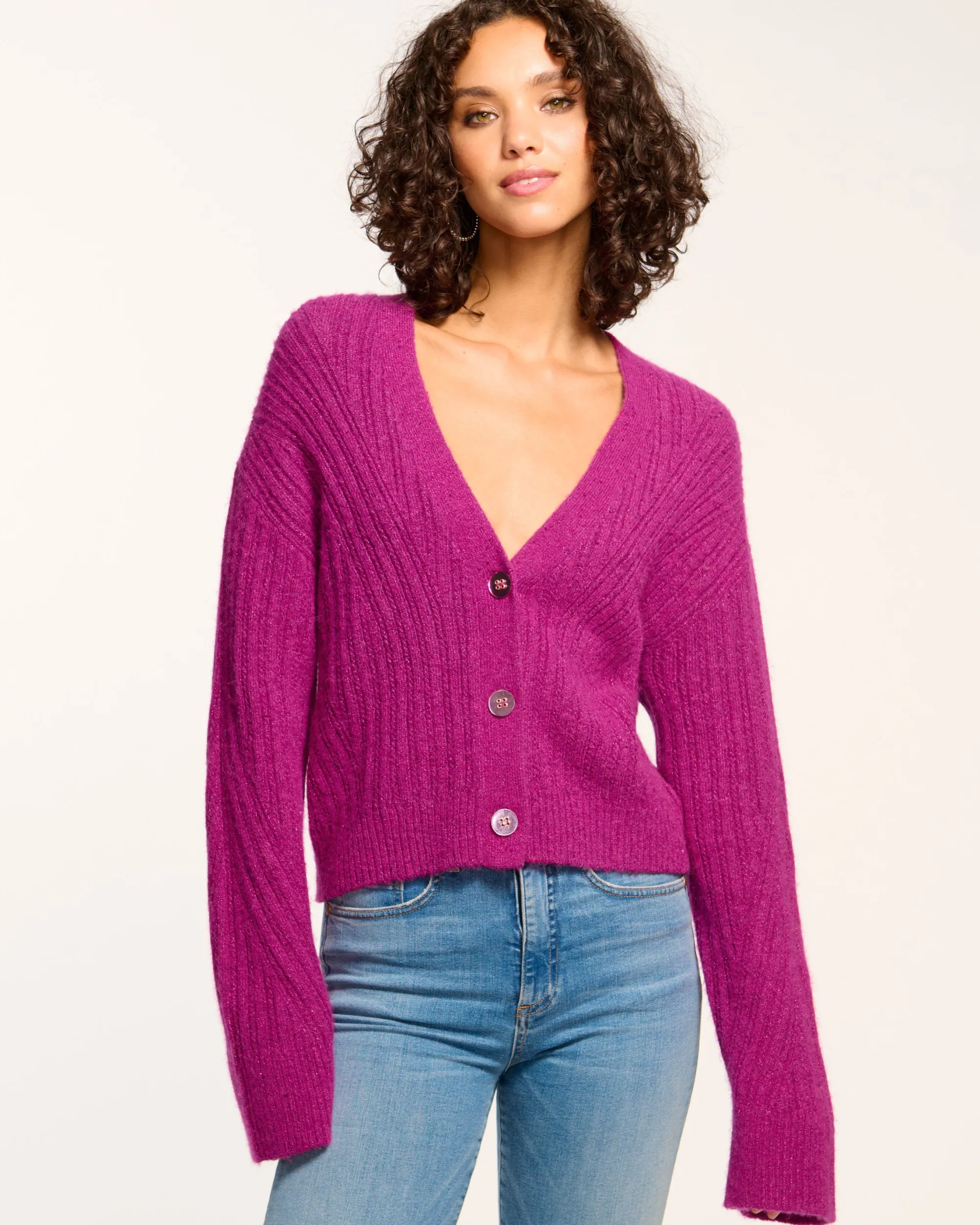 Hot Ramy Brook Cornelius Wool Cardigan Sweater