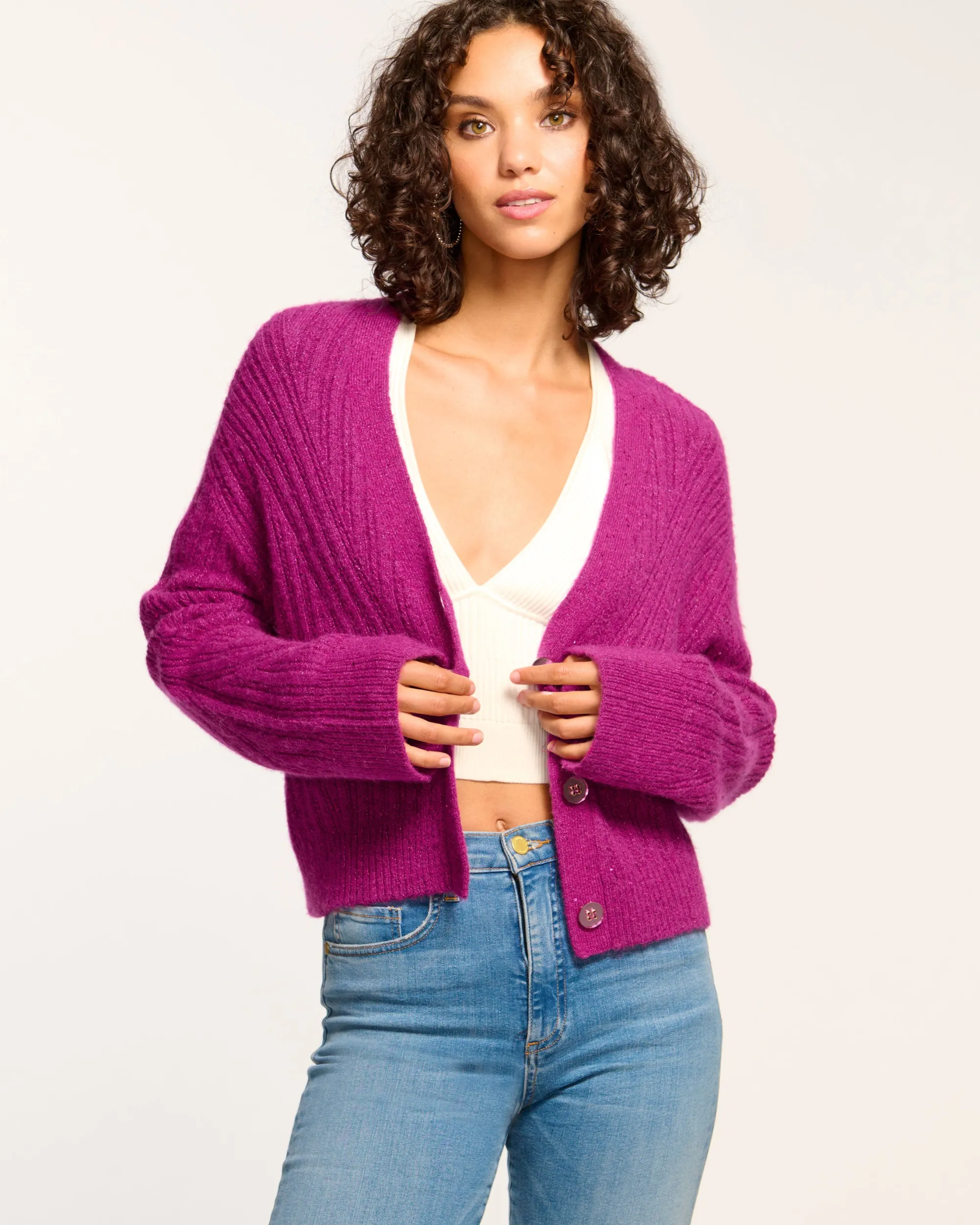 Hot Ramy Brook Cornelius Wool Cardigan Sweater