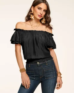 Sale Ramy Brook Cressida Off-The-Shoulder Top