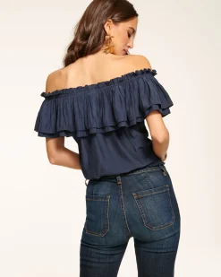 Sale Ramy Brook Cressida Off-The-Shoulder Top
