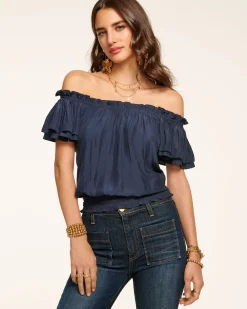 Sale Ramy Brook Cressida Off-The-Shoulder Top