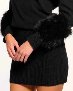 Best Ramy Brook Cyrus Off-The-Shoulder Sweater Dress