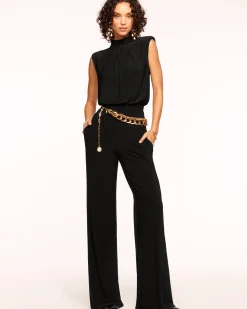 Fashion Ramy Brook Dani Sleeveless Jumpsuit Black