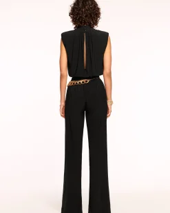 Fashion Ramy Brook Dani Sleeveless Jumpsuit Black