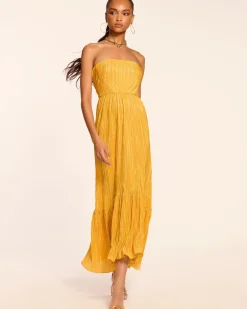 Online Ramy Brook Devyani Strapless Maxi Dress Daisypleats