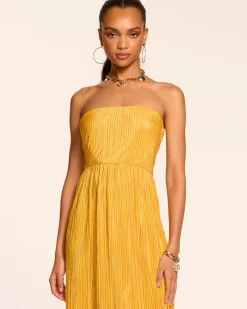 Online Ramy Brook Devyani Strapless Maxi Dress Daisypleats
