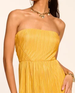 Online Ramy Brook Devyani Strapless Maxi Dress Daisypleats