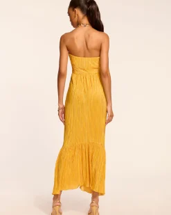 Online Ramy Brook Devyani Strapless Maxi Dress Daisypleats