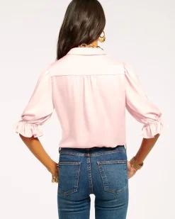 Best Ramy Brook Dina Button Down Bodysuit