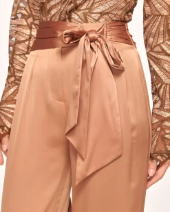 Clearance Ramy Brook Elmira Embellished Jumpsuit Bronzelace