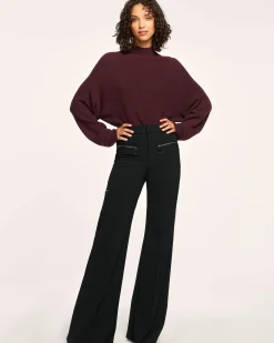 Hot Ramy Brook Emory Wide Leg Pant Black
