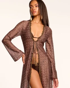 Clearance Ramy Brook Fatima Coverup Dress Brownzigzag