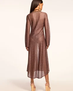 Clearance Ramy Brook Fatima Coverup Dress Brownzigzag