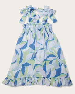 Clearance Ramy Brook Girls Babydoll Franka Dress Blueleaf