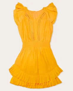 Fashion Ramy Brook Girls Lola Ruffle Mini Dress