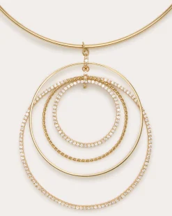Outlet Ramy Brook Haiden Circular Necklace Gold