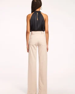 Discount Ramy Brook Harmoni High-Rise Yoke Front Jean Bone